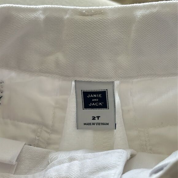 Janie and Jack Boys Toucan Twill Short Set of 2 Blue/White Nautical Size 2 T - Picture 7 of 14